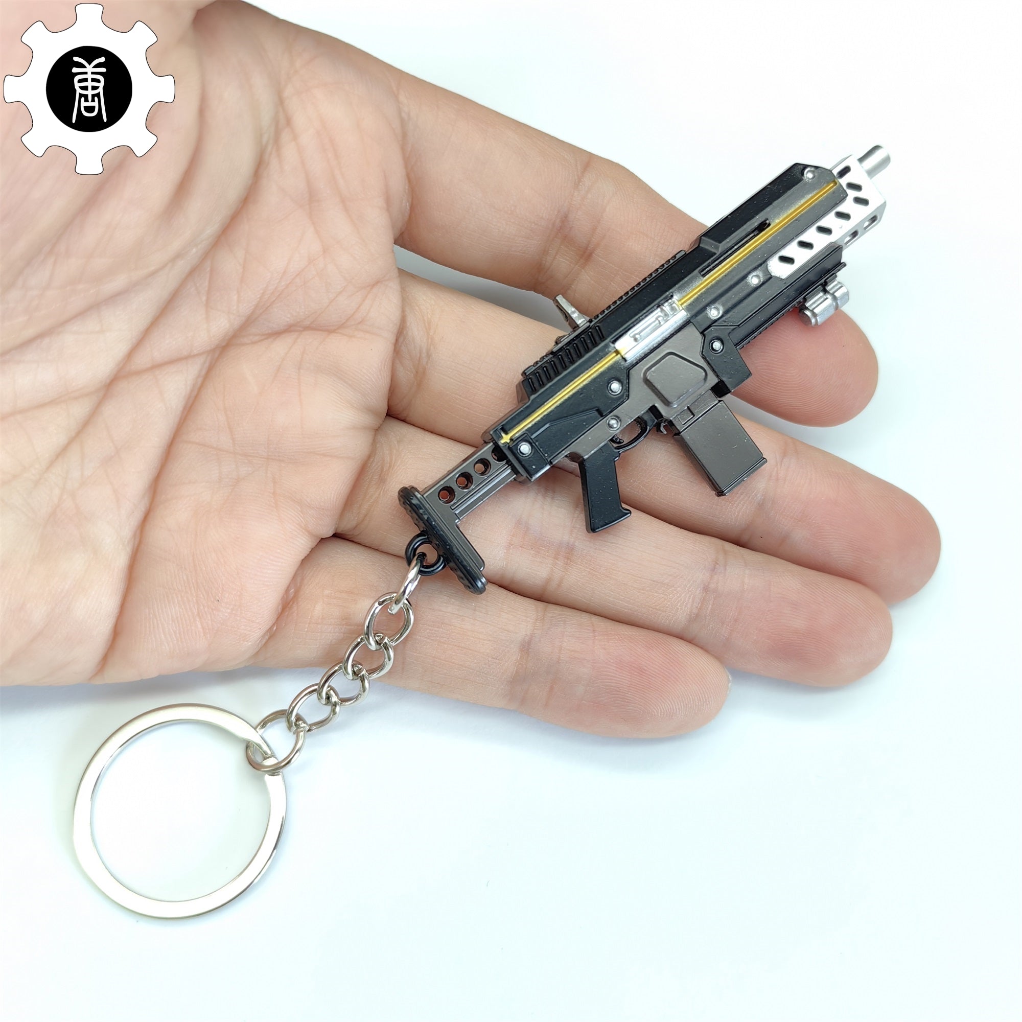 Tiny SG-225 Breaker Gun Model Metal Keychain - Tophatter Daily Deals