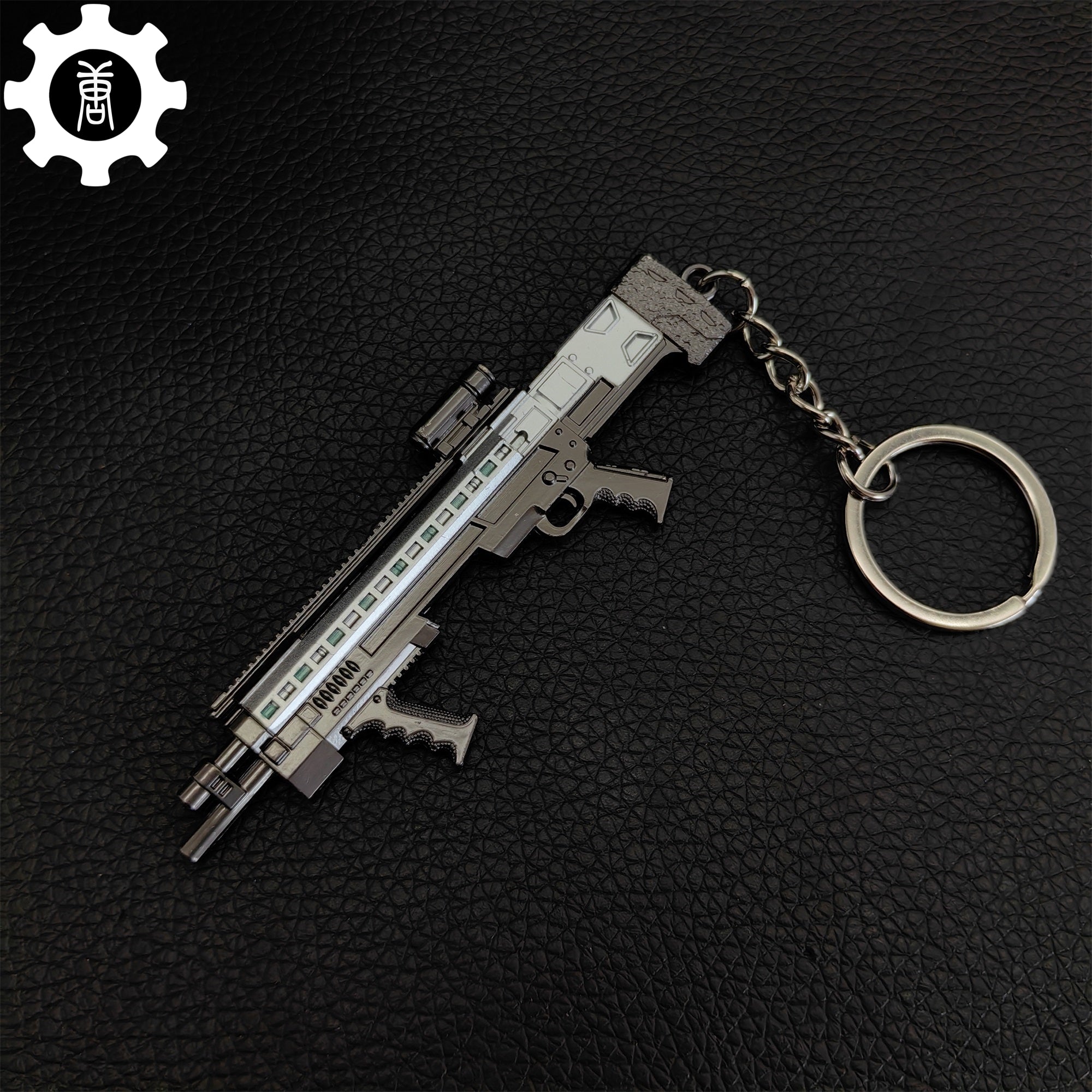 Game Gun SG-8S Shotgun Model Metal Keychain - Tophatter Daily Deals