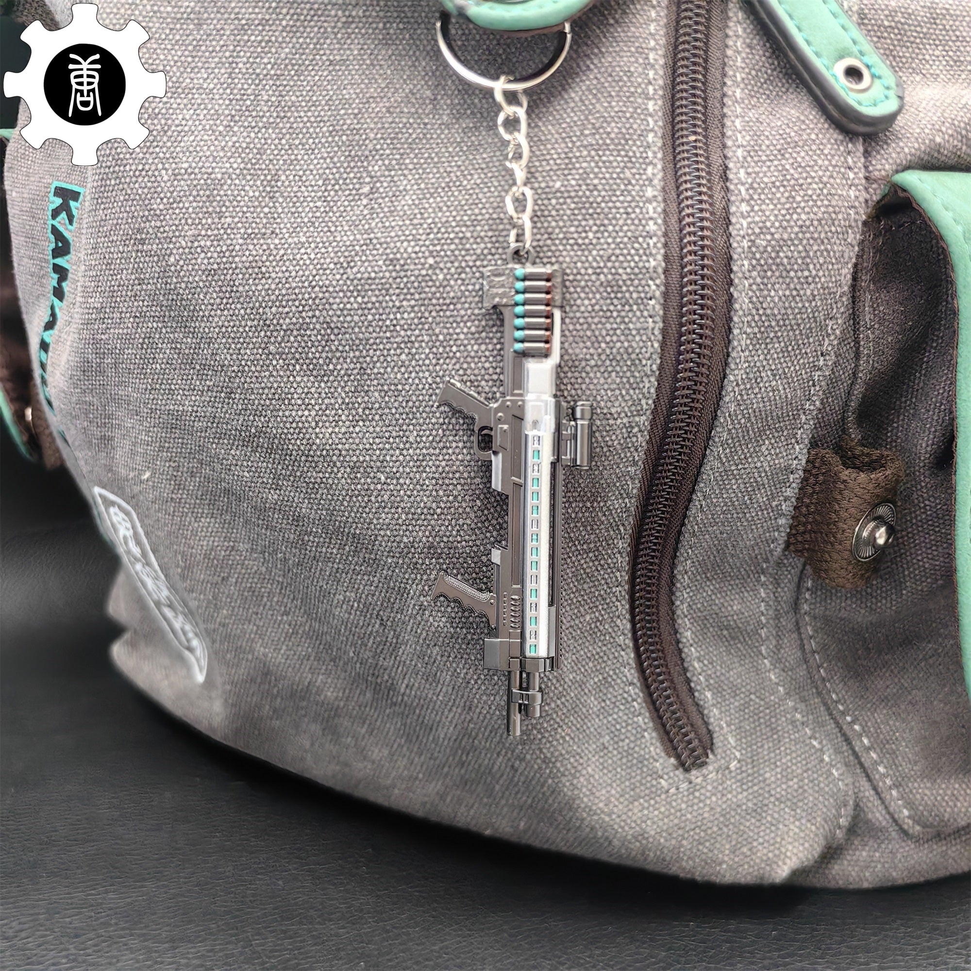 Game Gun SG-8S Shotgun Model Metal Keychain - Tophatter Daily Deals