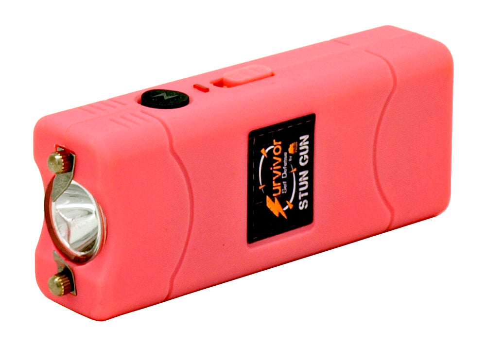 Self Defense Compact Stun Gun and Pepper Spray Combo Pack - Pink SD-StunGun - Tophatter Daily Deals