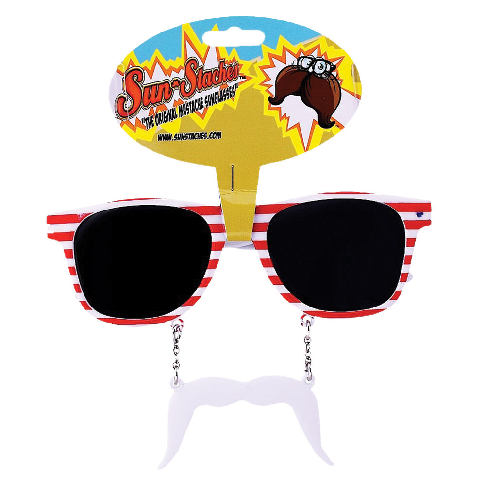 Sunstache Americana Costume Glasses & Eyewear - Tophatter Daily Deals