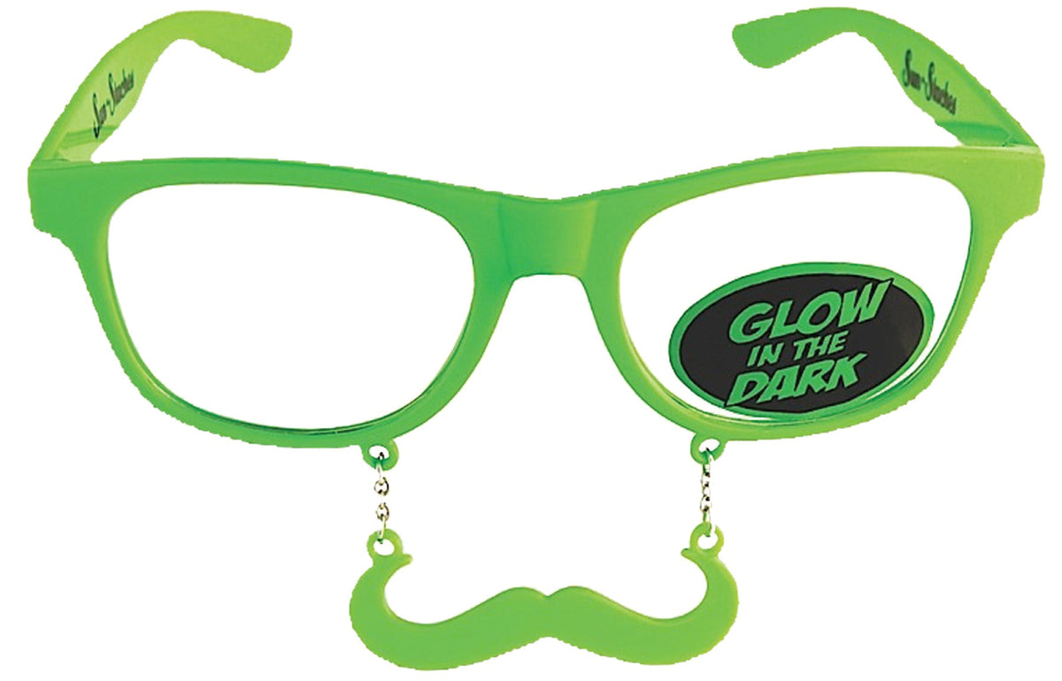 Sunstache Green Stache Cl Costume Glasses & Eyewear - Tophatter Daily Deals