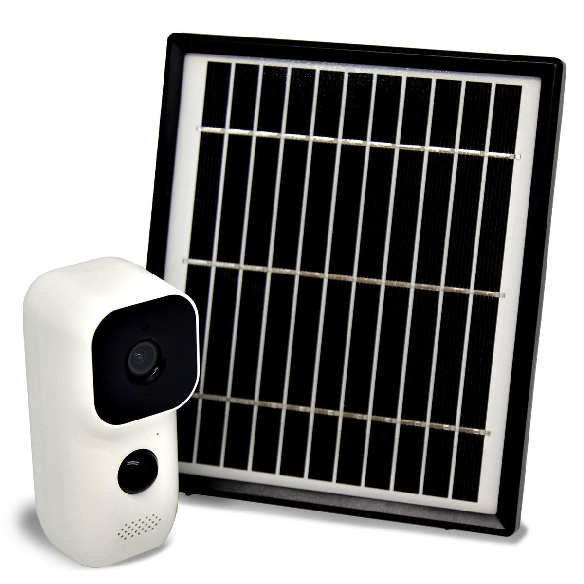 SG Indoor/Outdoor Battery or Solar Power Camera - Tophatter Daily Deals