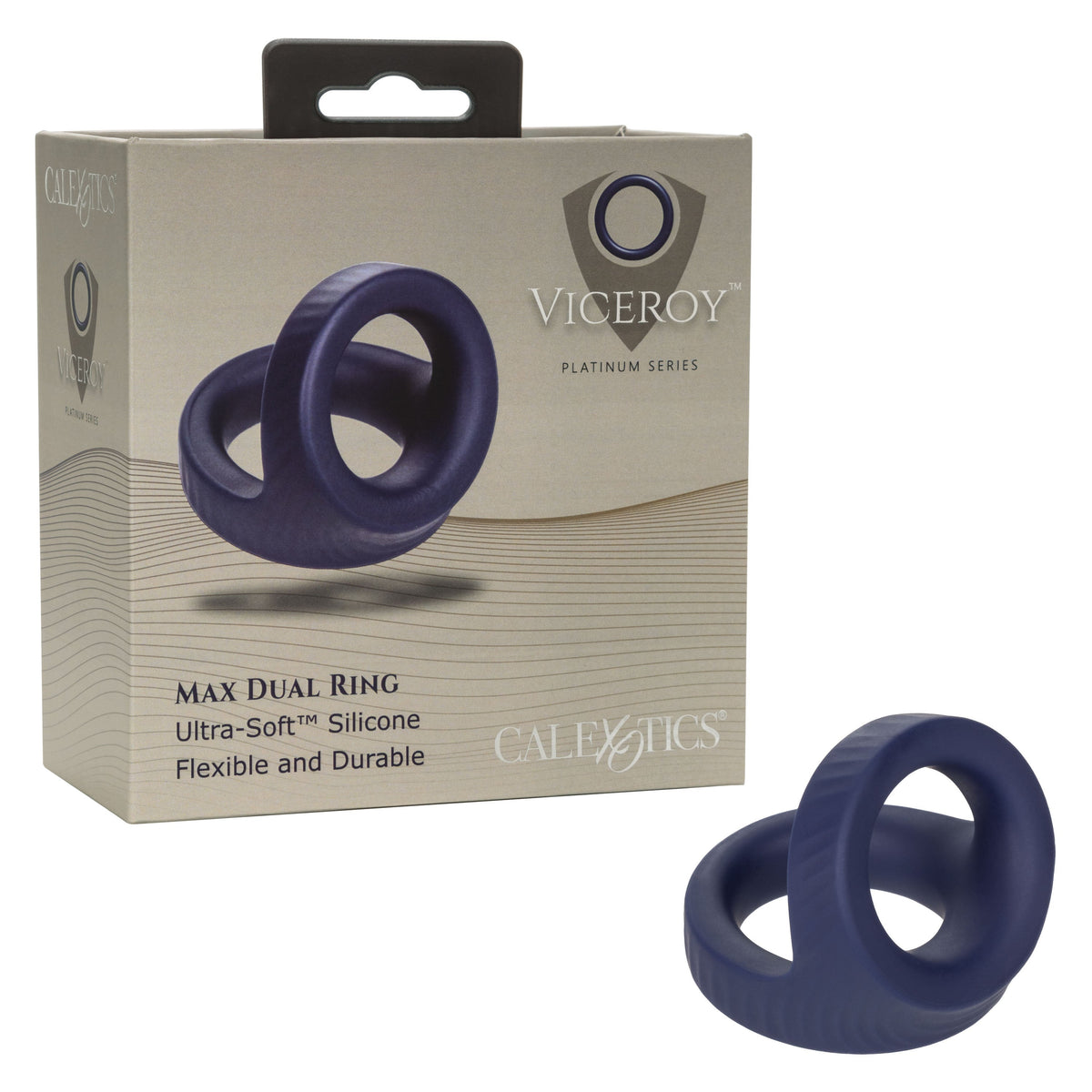 Viceroy Max Dual Silicone (Black) – Stretchy Stamina Cock Ring > Cock Ring > Sling - Tophatter Daily Deals