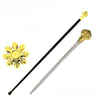 Golden Crown Knob Walking Cane Sword - Tophatter's Army Products & Self Defense Collectible Weapons - Tophatter Daily Deals