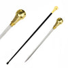 The Kingpin Golden Handle Walking Cane Sword Collectible Weapons - Tophatter Daily Deals