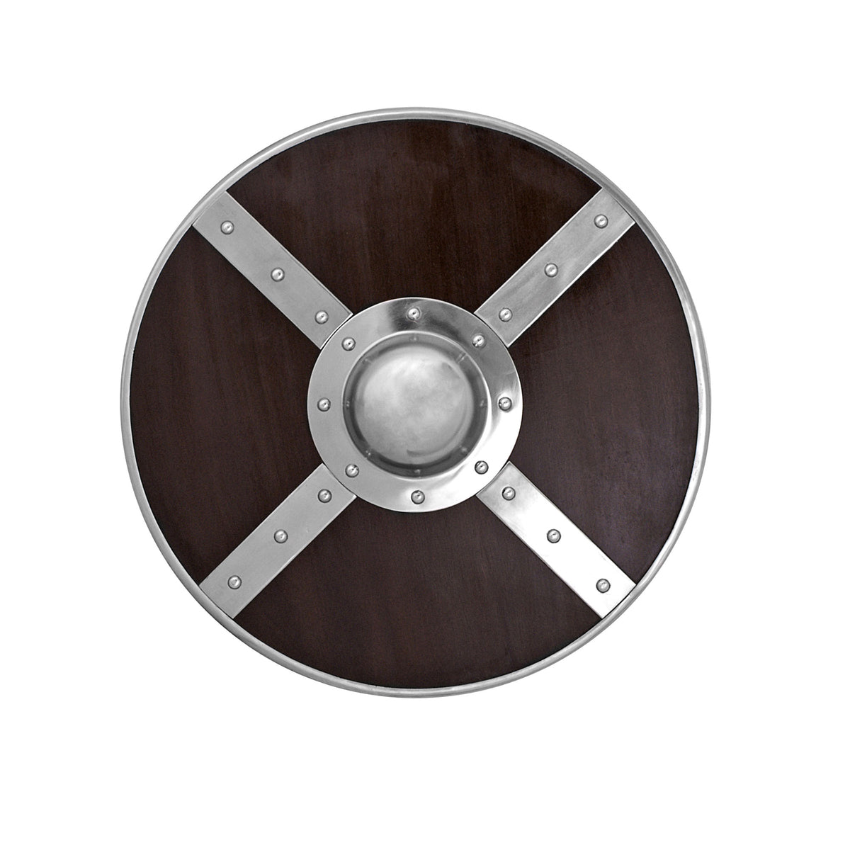 Functional Viking Quadrant Berserker Shield - Tophatter's Army Products & Self Defense Collectible Weapons - Tophatter Daily Deals