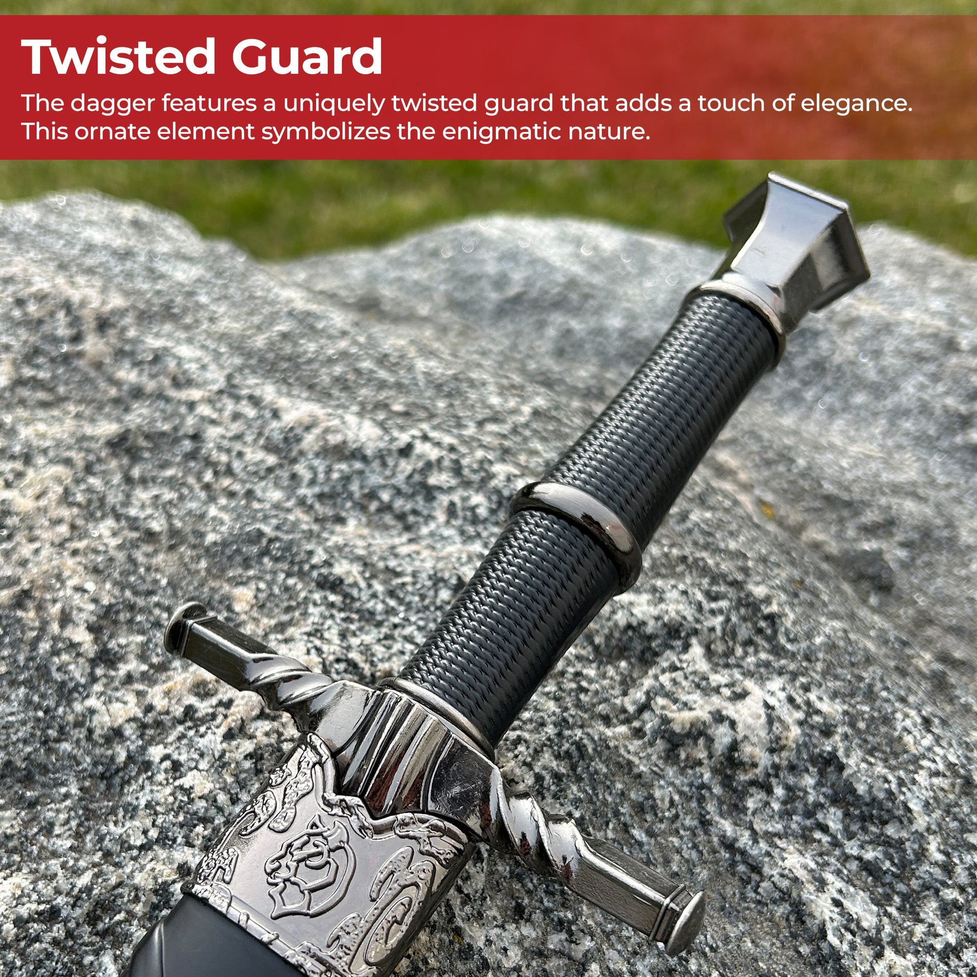 Shadowfall Obsidian Twilight Dagger Dagger - Tophatter Daily Deals