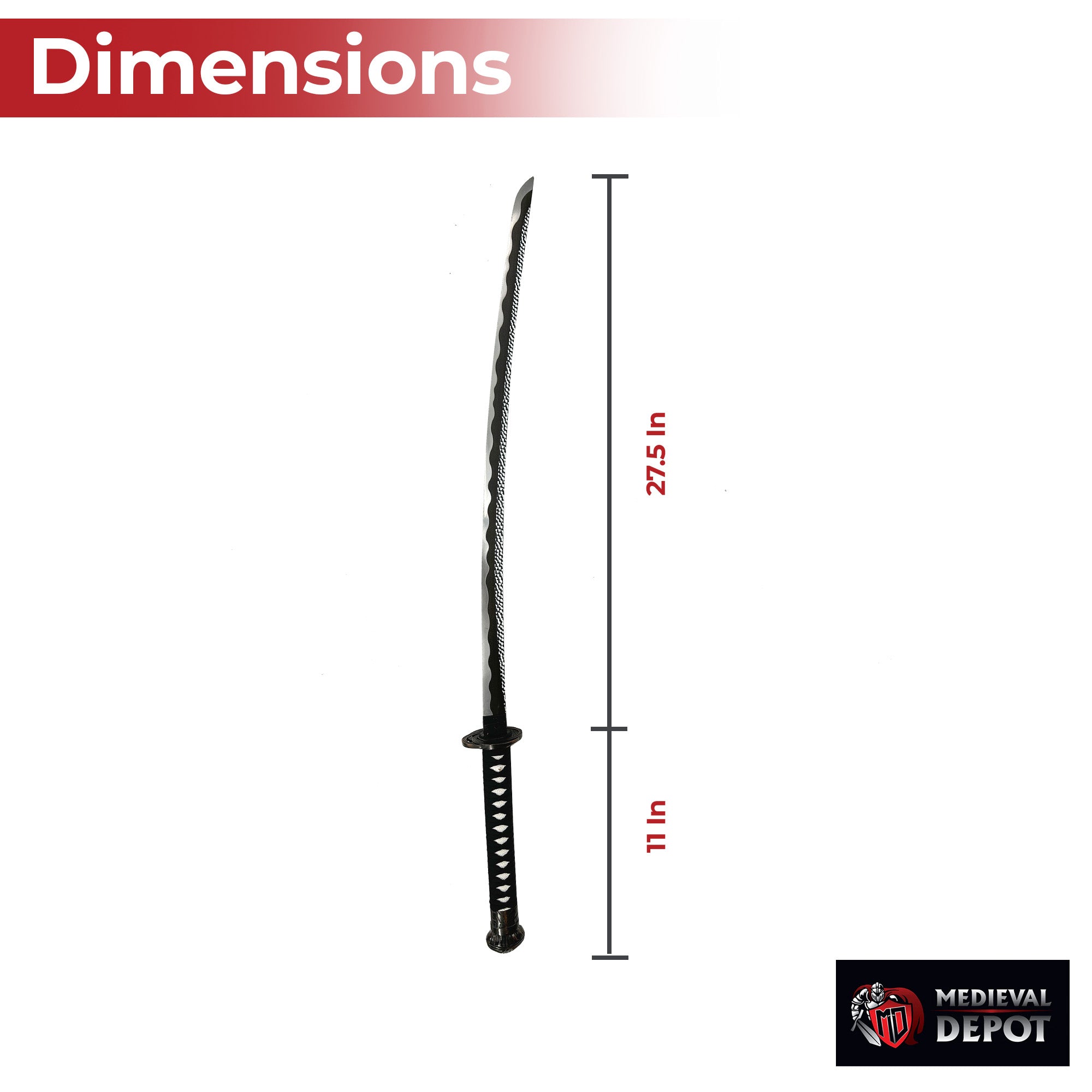 Shadows Embrace Handmade Katana Swords - Tophatter Daily Deals
