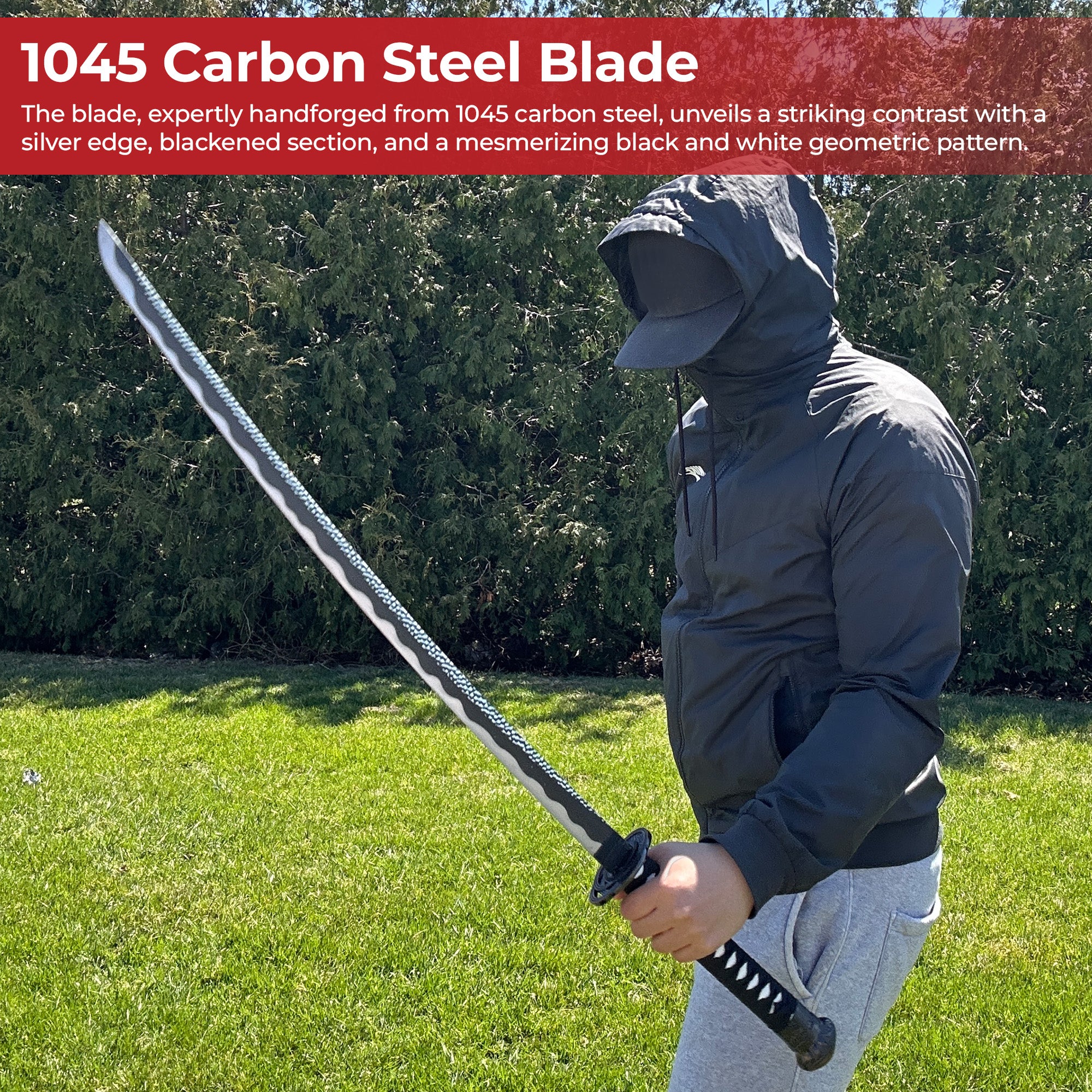 Shadows Embrace Handmade Katana Swords - Tophatter Daily Deals