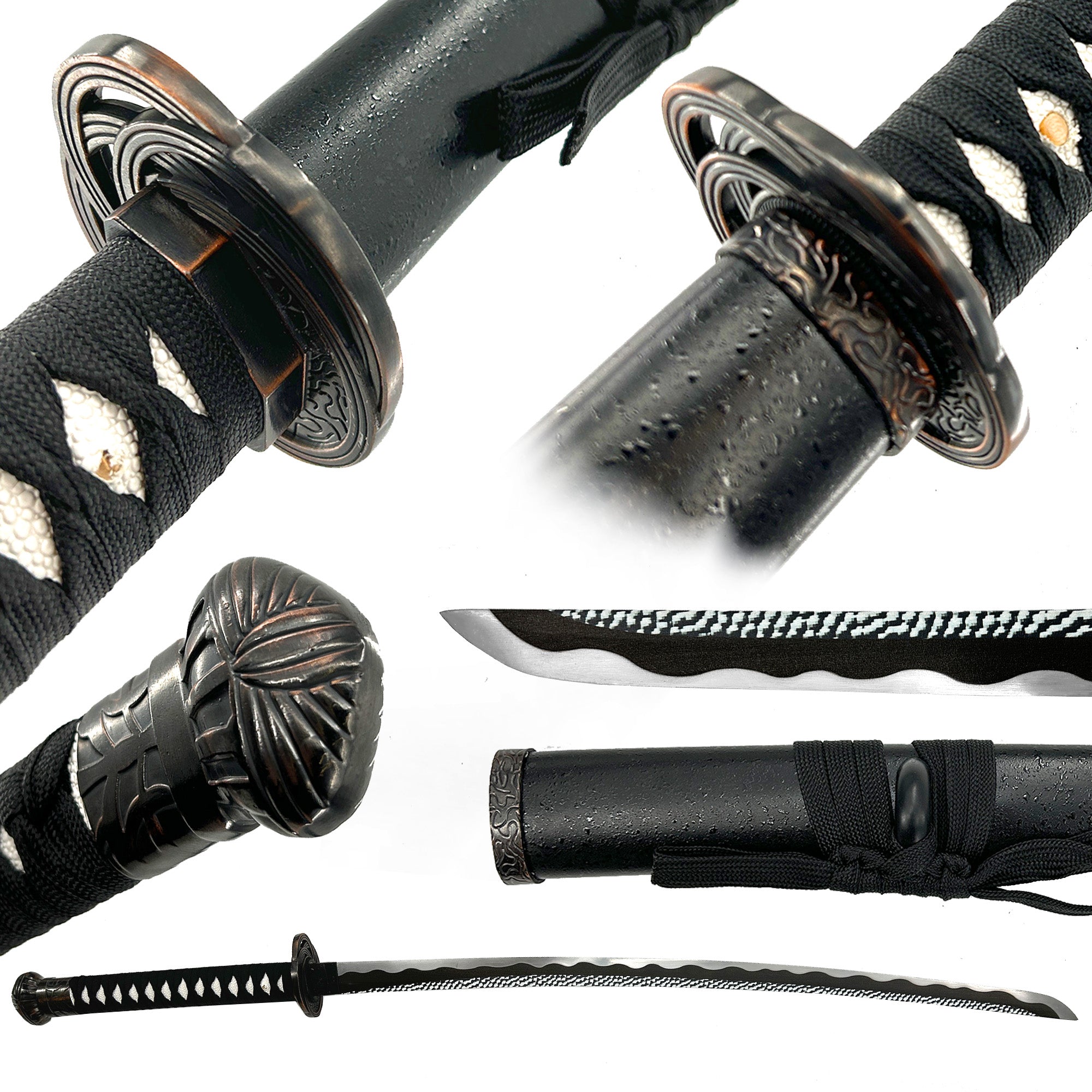 Shadows Embrace Handmade Katana Swords - Tophatter Daily Deals