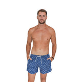 Bermies Shark Attack Swim Trunks Swimwear - Tophatter Daily Deals