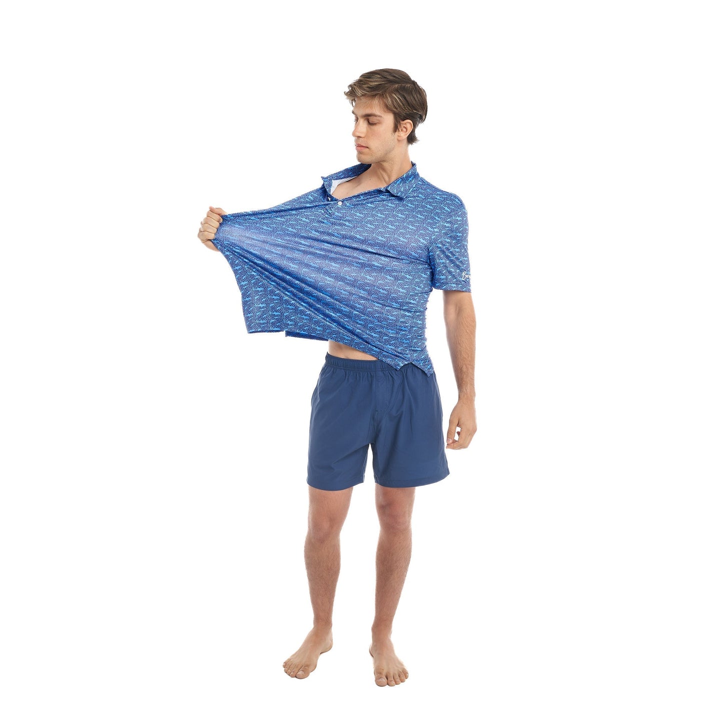 Bermies Sharkies Polo Polos - Tophatter Daily Deals