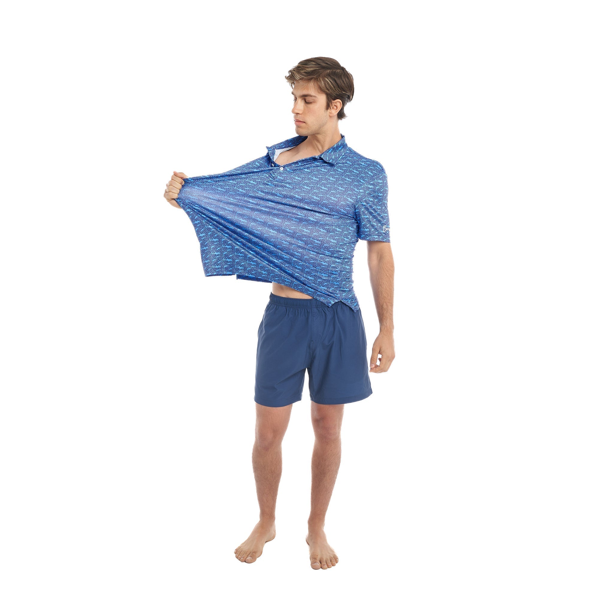 Bermies Sharkies Polo Polos - Tophatter Daily Deals