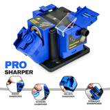 Best Electric Knife Sharpener UK - Professional Sharpening Machine Electric Knife Sharpener Screw Chef Tool Scissor Apparel & Accessories - Tophatter Daily Deals