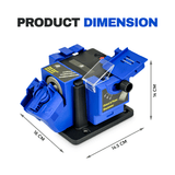 Best Electric Knife Sharpener UK - Professional Sharpening Machine Electric Knife Sharpener Screw Chef Tool Scissor Apparel & Accessories - Tophatter Daily Deals