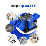 Best Electric Knife Sharpener UK - Professional Sharpening Machine Electric Knife Sharpener Screw Chef Tool Scissor Apparel & Accessories - Tophatter Daily Deals