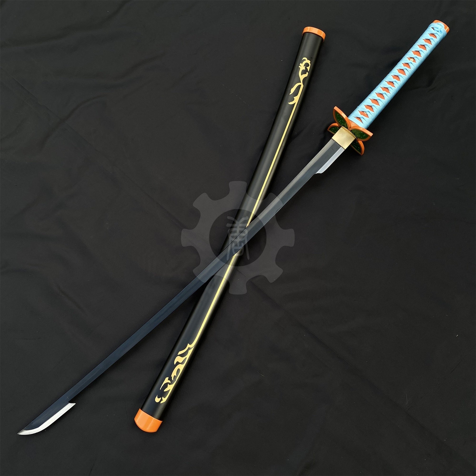 IRL Shinobu Nichirin Sword Anime Katana Carbon Steel Version - Tophatter Daily Deals