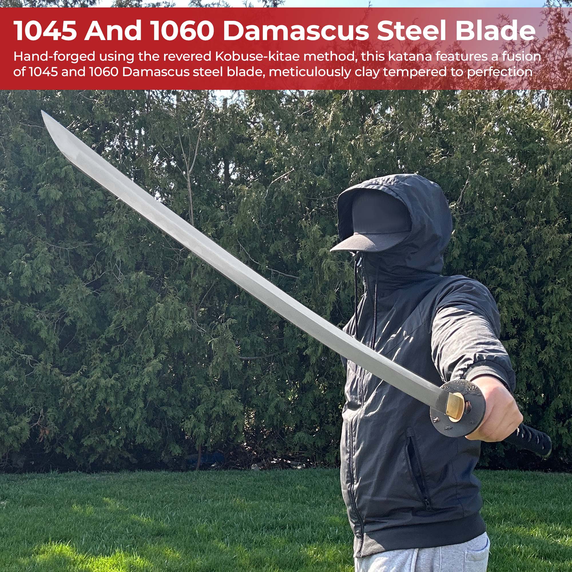 Shogun Honor Kobuse-Kitae Katana Swords - Tophatter Daily Deals