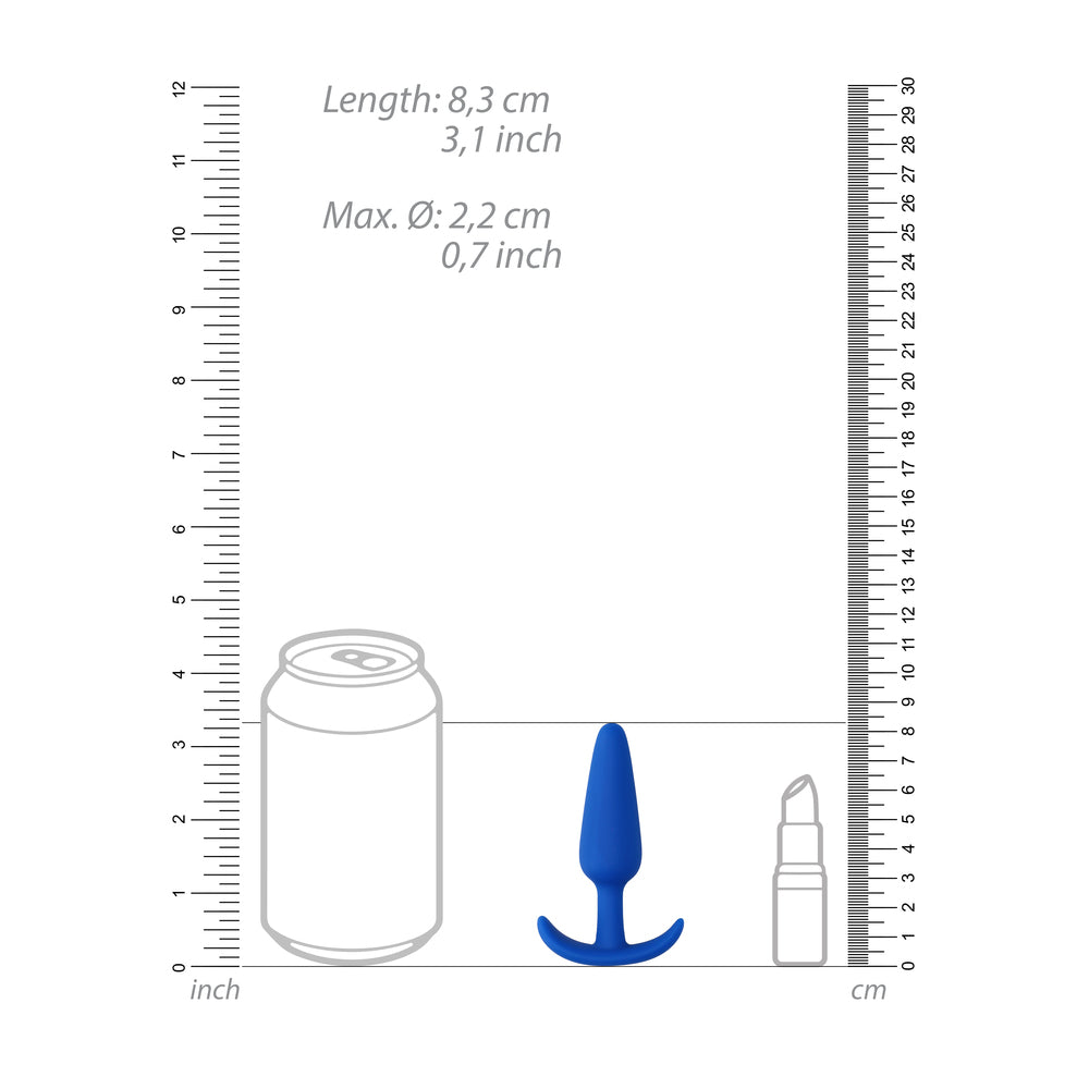 Beginners Size Slim Butt Plug – Comfortable Easy-to-Wear Anal Plug > Anal Range > Butt Plugs - Tophatter Daily Deals