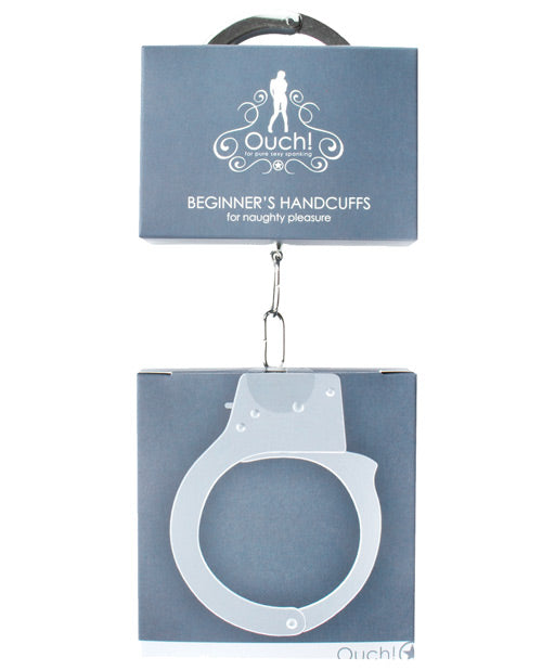 Ouch Beginner Handcuffs Cuffs - Tophatter Daily Deals