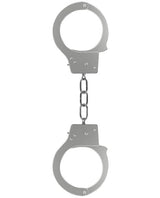Ouch Beginner Handcuffs Silver Cuffs - Tophatter Daily Deals