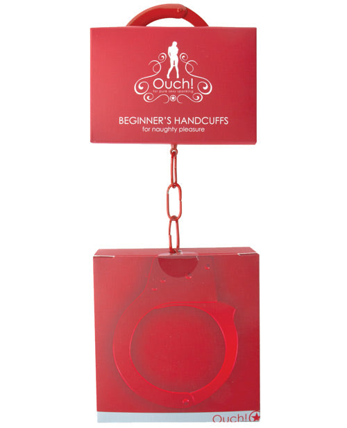 Ouch Beginner Handcuffs Cuffs - Tophatter Daily Deals