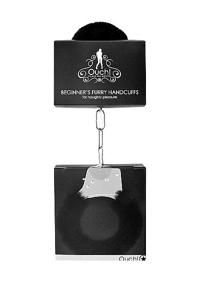 Ouch Beginner's Furry Handcuffs Cuffs - Tophatter Daily Deals