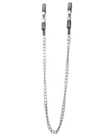 Ouch Chained Adjustable Nipple Clamps Silver Nipple Clamps - Tophatter Daily Deals