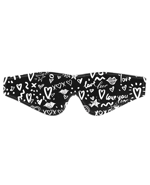 Street Art Fashion Printed Leather Eye Mask Blindfolds - Tophatter Daily Deals