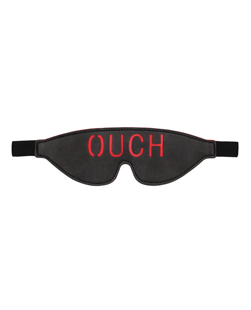 Ouch Leather Blindfold Blindfolds - Tophatter Daily Deals