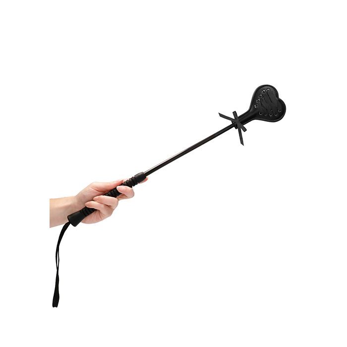 Ouch Heart Crop Black Crops - Tophatter Daily Deals