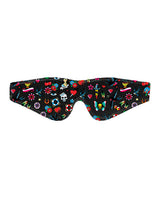 Ouch Old School Tattoo Style Printed Leather Eye Mask Blindfolds - Tophatter Daily Deals