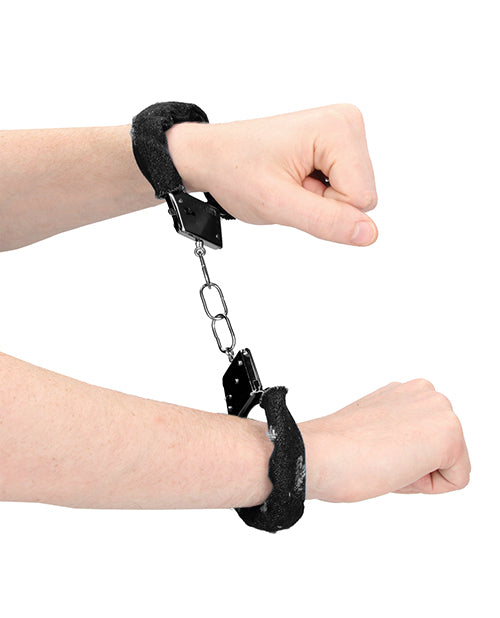 Ouch Denim Metal Handcuffs Cuffs - Tophatter Daily Deals