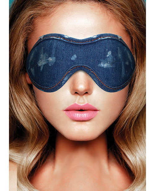 Ouch Denim Eye Mask Blindfolds - Tophatter Daily Deals