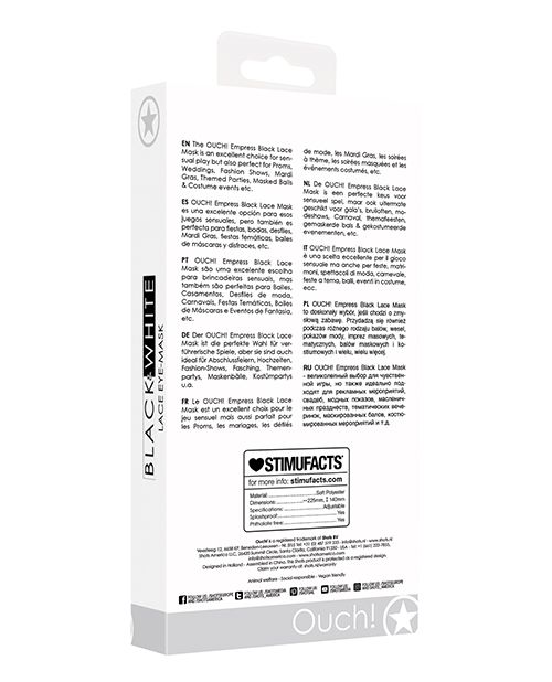 Empress Lace Eye Mask Masks - Tophatter Daily Deals