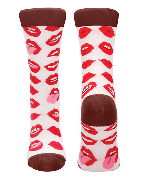 Lip Love Socks Socks - Tophatter Daily Deals