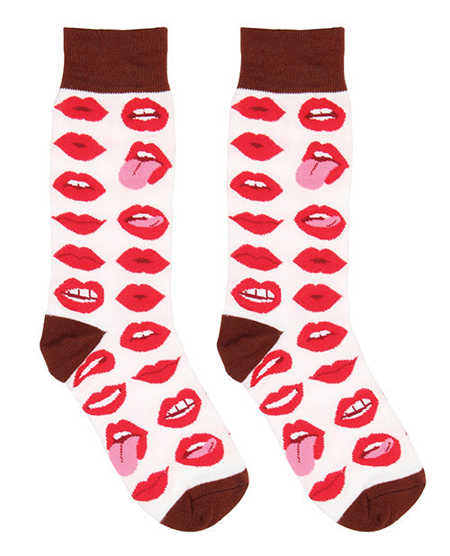 Lip Love Socks Socks - Tophatter Daily Deals