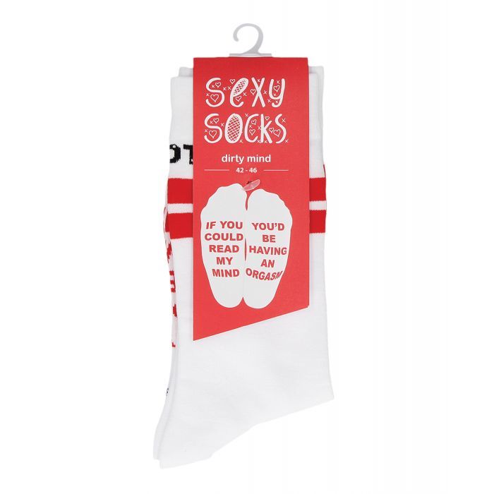 Sexy Dirty Mind Socks Socks - Tophatter Daily Deals