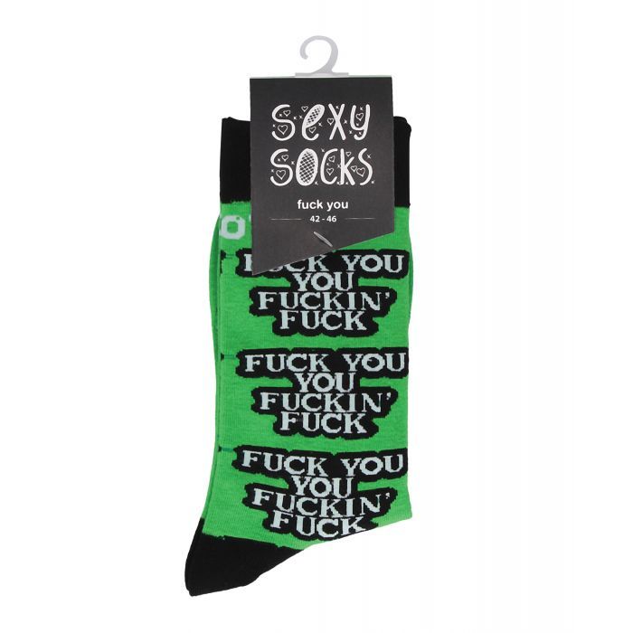 Fuck You Socks Large Socks - Tophatter Daily Deals