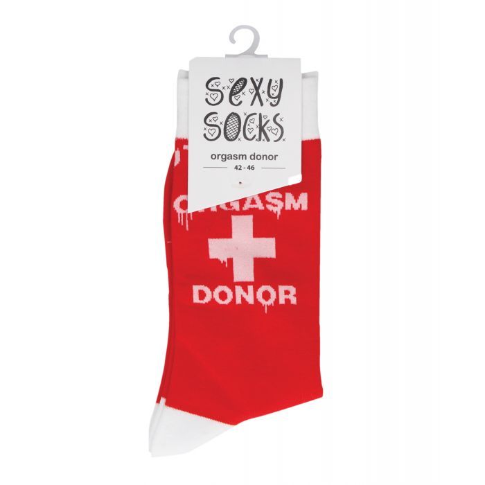 Sexy Orgasm Donor Socks Socks - Tophatter Daily Deals