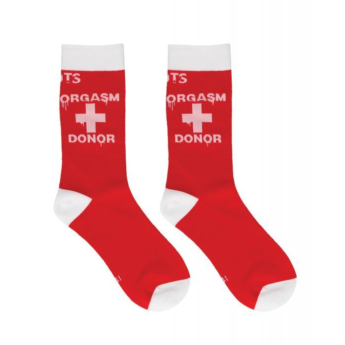 Sexy Orgasm Donor Socks Socks - Tophatter Daily Deals