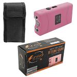 SURVIVOR High Voltage Rechargeable STUN GUN w/ LED & Holster Pink SD-StunGun - Tophatter Daily Deals