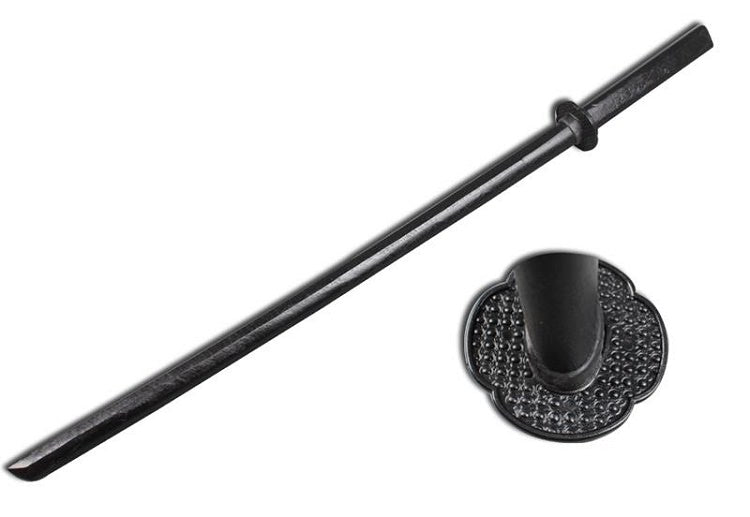 Black Bokken Kendo Practice Sword - TOPHATTER'S ARMORY DEALS Collectible Weapons - Tophatter Daily Deals