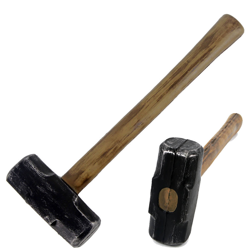 16 Inch Cosplay Foam Sledge Hammer - TOPHATTER'S ARMORY DEALS Collectible Weapons - Tophatter Daily Deals