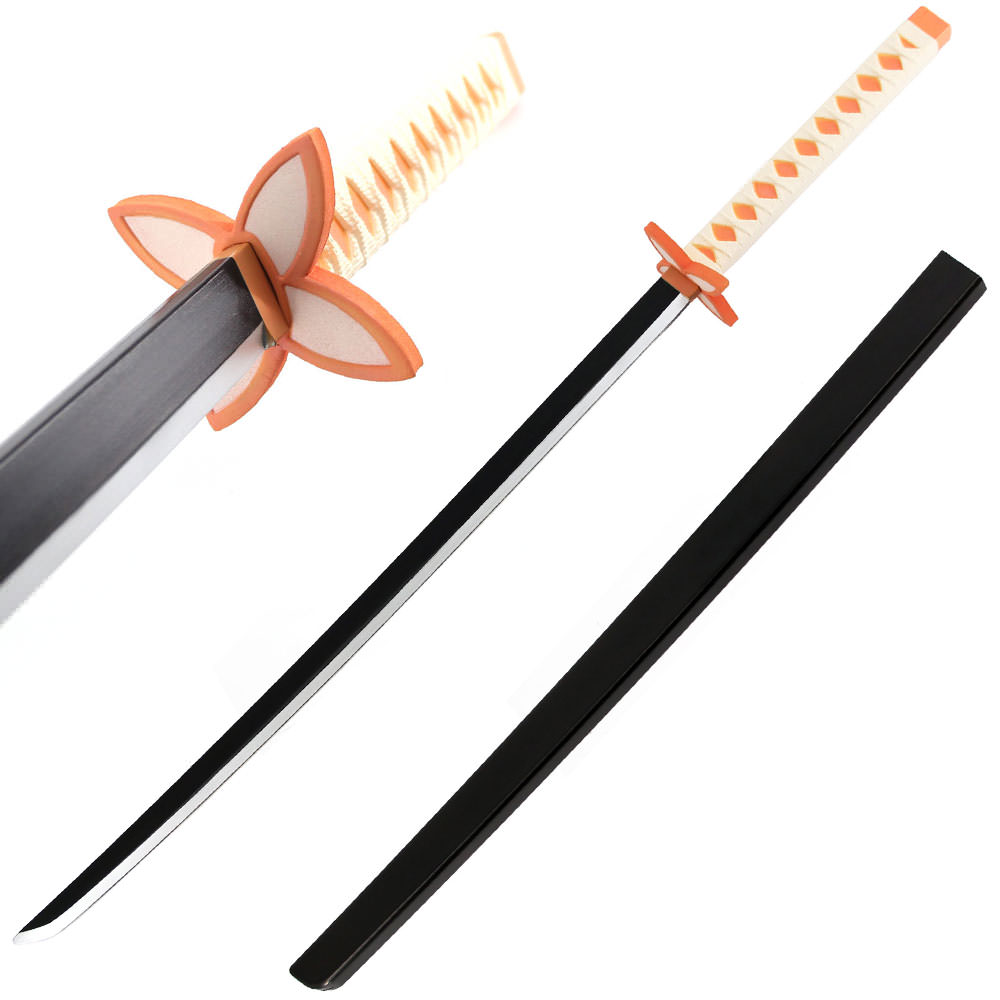 41" Foam Anime Slayer Shinobu Kocho Cosplay Sword with Scabbard - TOPHATTER'S ARMORY DEALS Collectible Weapons - Tophatter Daily Deals