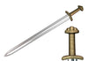 Medieval Viking 9th Century Foam Sword Chrome Blade Cosplay Costume LARP - TOPHATTER'S ARMORY DEALS Collectible Weapons - Tophatter Daily Deals