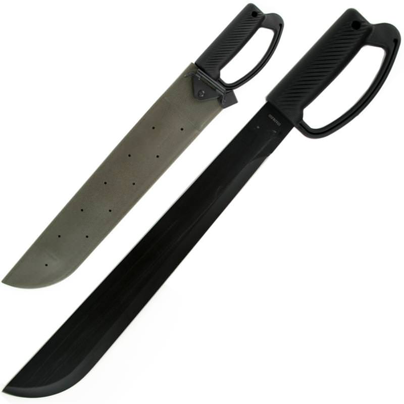 HEAVY DUTY Combat Tactical Camping Survival Machete With Sharpener - TOPHATTER'S ARMORY DEALS Collectible Weapons - Tophatter Daily Deals