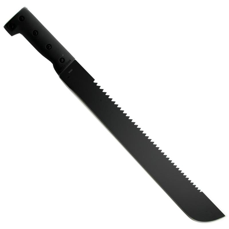 23" Machete With 18" Serrated Blade Cutting Tool Survival Hunting Knife - Tophatter's Guns'N'Weapons Store - FREE SHIPPING Collectible Weapons - Tophatter Daily Deals