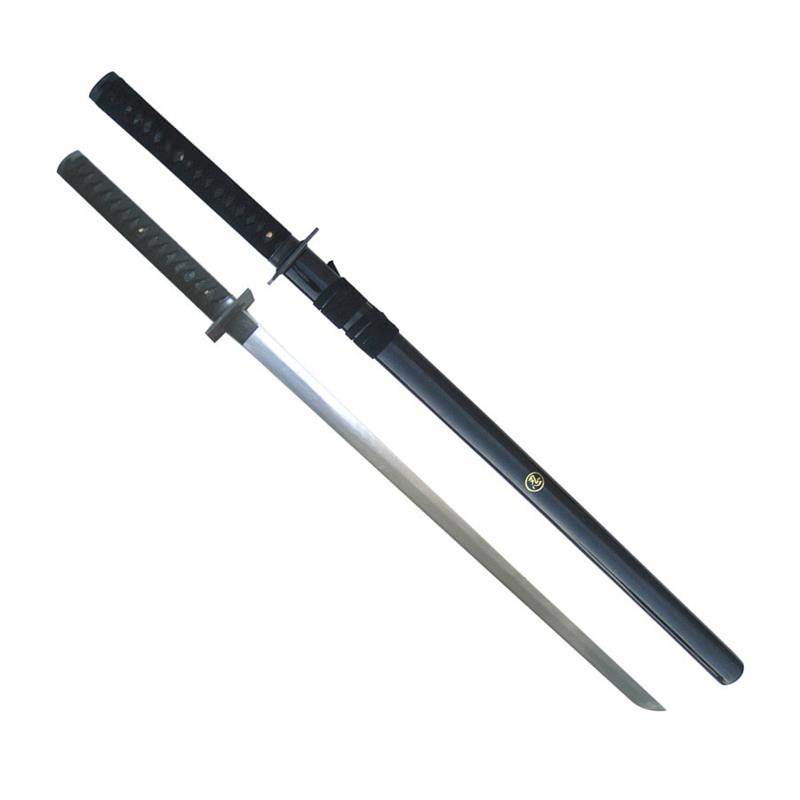 Ninja Sword Hand Honed Katana Full Tang Functional Sword - TOPHATTER'S ARMORY DEALS Collectible Weapons - Tophatter Daily Deals